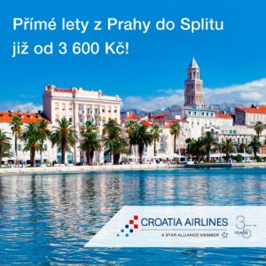 5 Důvodů, proč si zamilujete létání do Chorvatska s Croatia Airlines