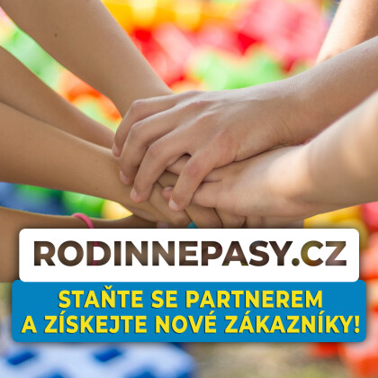 Staňte se partnerem Rodinných pasů a získejte nové zákazníky!