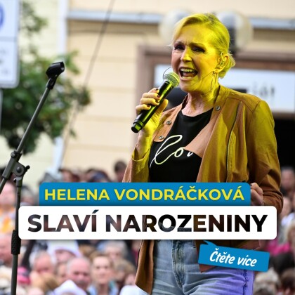 Helena Vondráčková slaví narozeniny