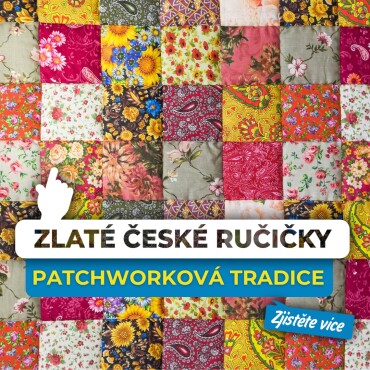 Deky, polštáře a peněženky: Alžběta Vachelová přináší kouzlo patchworku do jižních Čech