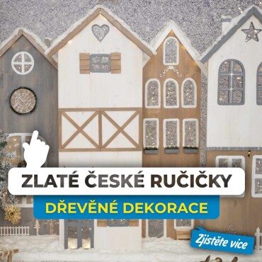 S vůní dřeva od domečků po lucerny