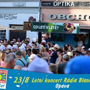 LETNÍ KONCERTY RÁDIA BLANÍK 2024