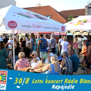 LETNÍ KONCERTY RÁDIA BLANÍK 2024